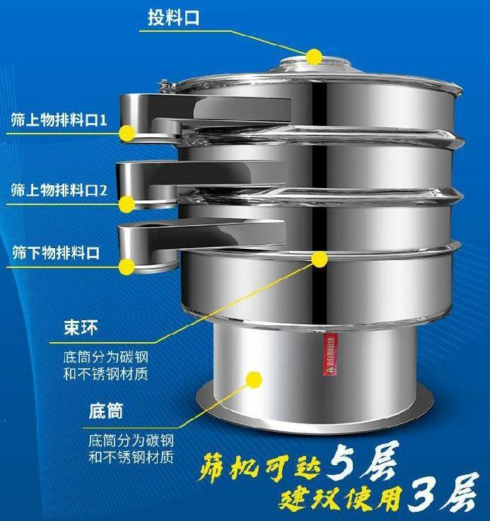 不銹鋼旋振篩 圓形篩 震蕩篩